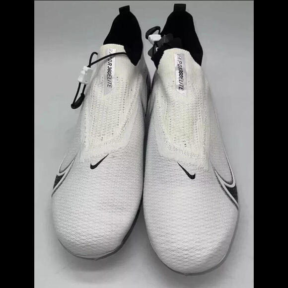 Nike Vapor Edge Elite 360 Flyknit Football White CV6317-100 Men’s Size 12.5 Wide - Picture 5 of 8